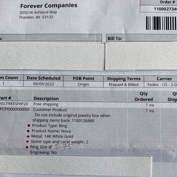 Diamond Nexus Engagement Ring / Statement Piece - Picture 14 of 15